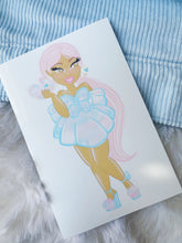 Load image into Gallery viewer, Candy Clouds Dollie Glossy Print
