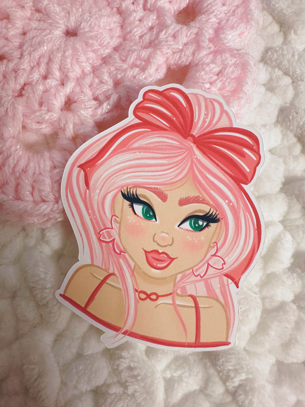 Cherry-ish Sakura Dollie Sticker