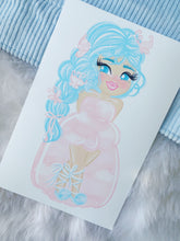 Load image into Gallery viewer, Candy Clouds Chibi Glossy Print
