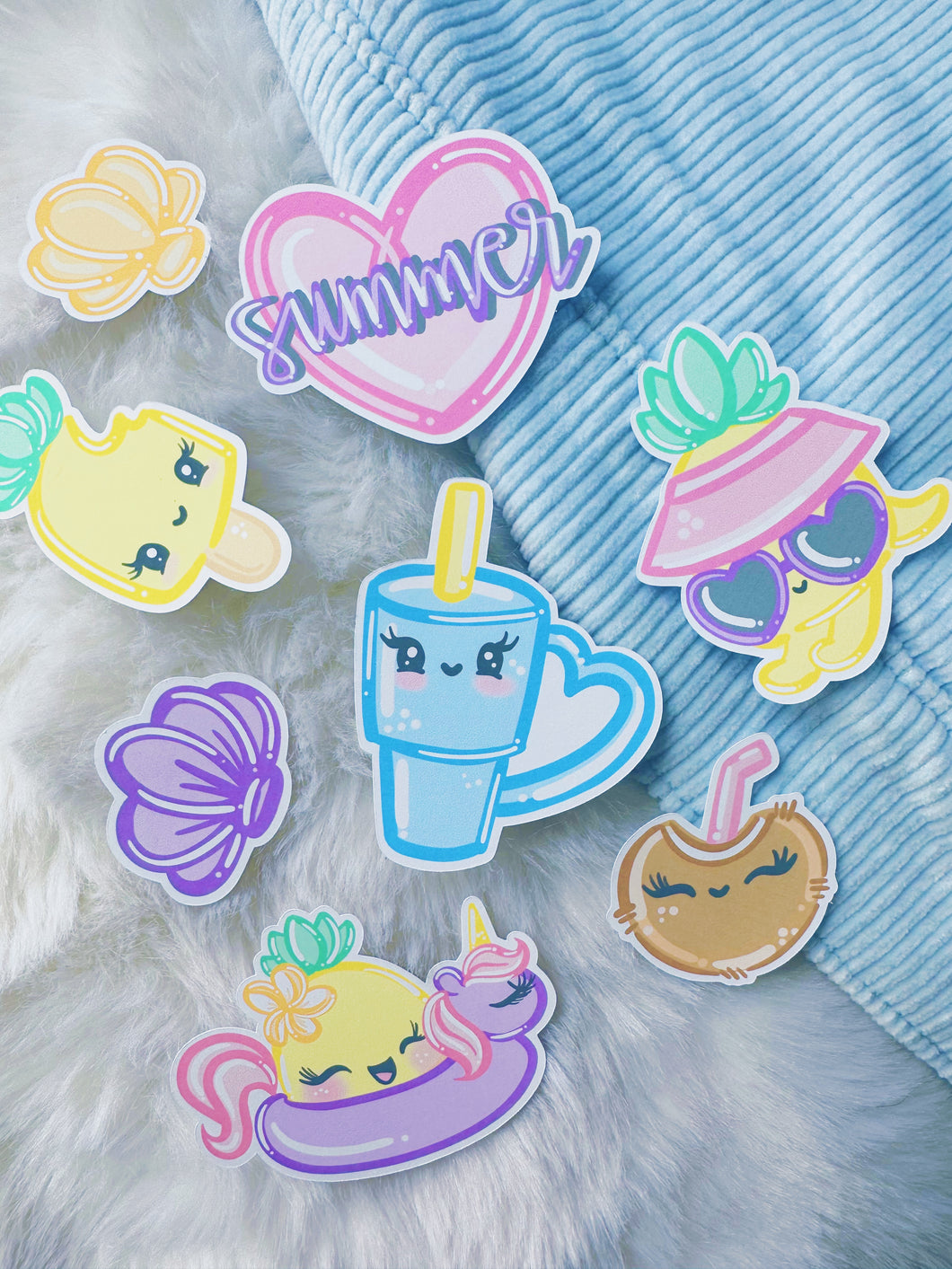 Piha Summer Sticker Bundle