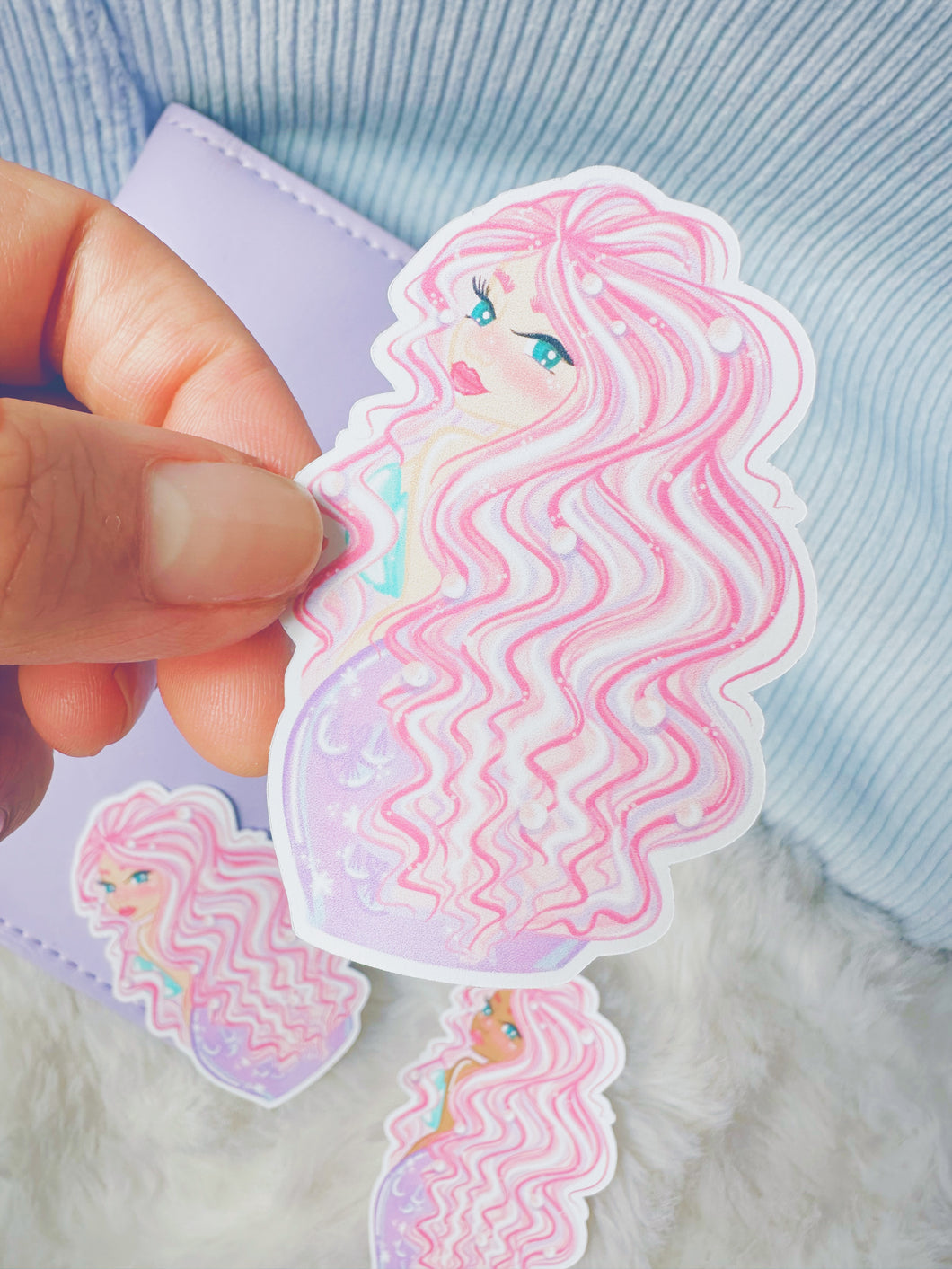 Mermaid Of Pearls Sticker