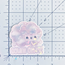 Load image into Gallery viewer, Count On Me - Dream Big Sheep - Holographic Waterproof Sticker
