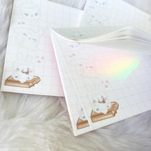 Load image into Gallery viewer, Chubbie Bunnies Memo Pad - 20 Sheets
