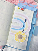 Load image into Gallery viewer, Sunflower Chubby Rainbow Page Marker Bookmark
