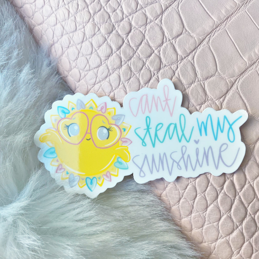 Can't Steal My Sunshine - Goldie Sunshine Stickers