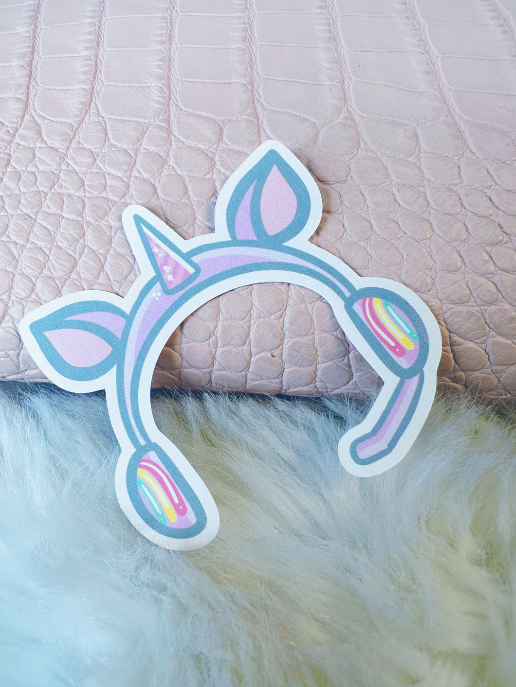 Unicorn Headset Sticker