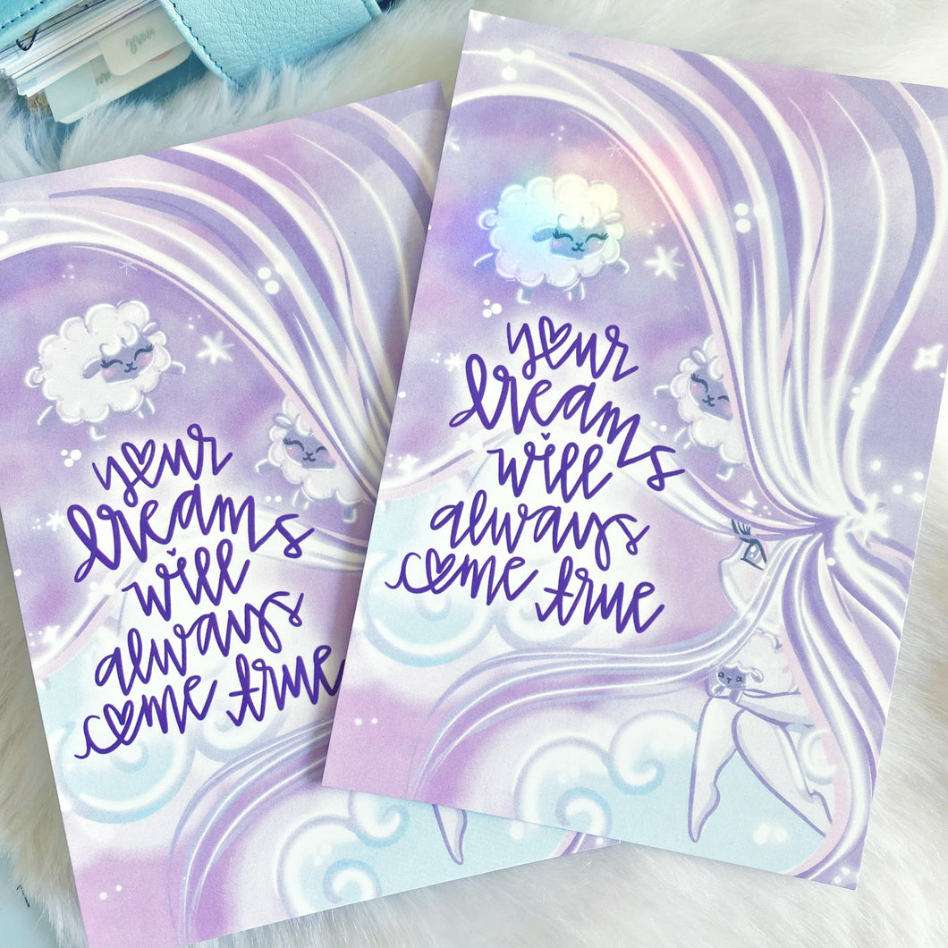 Dream Big Glossy Art Print