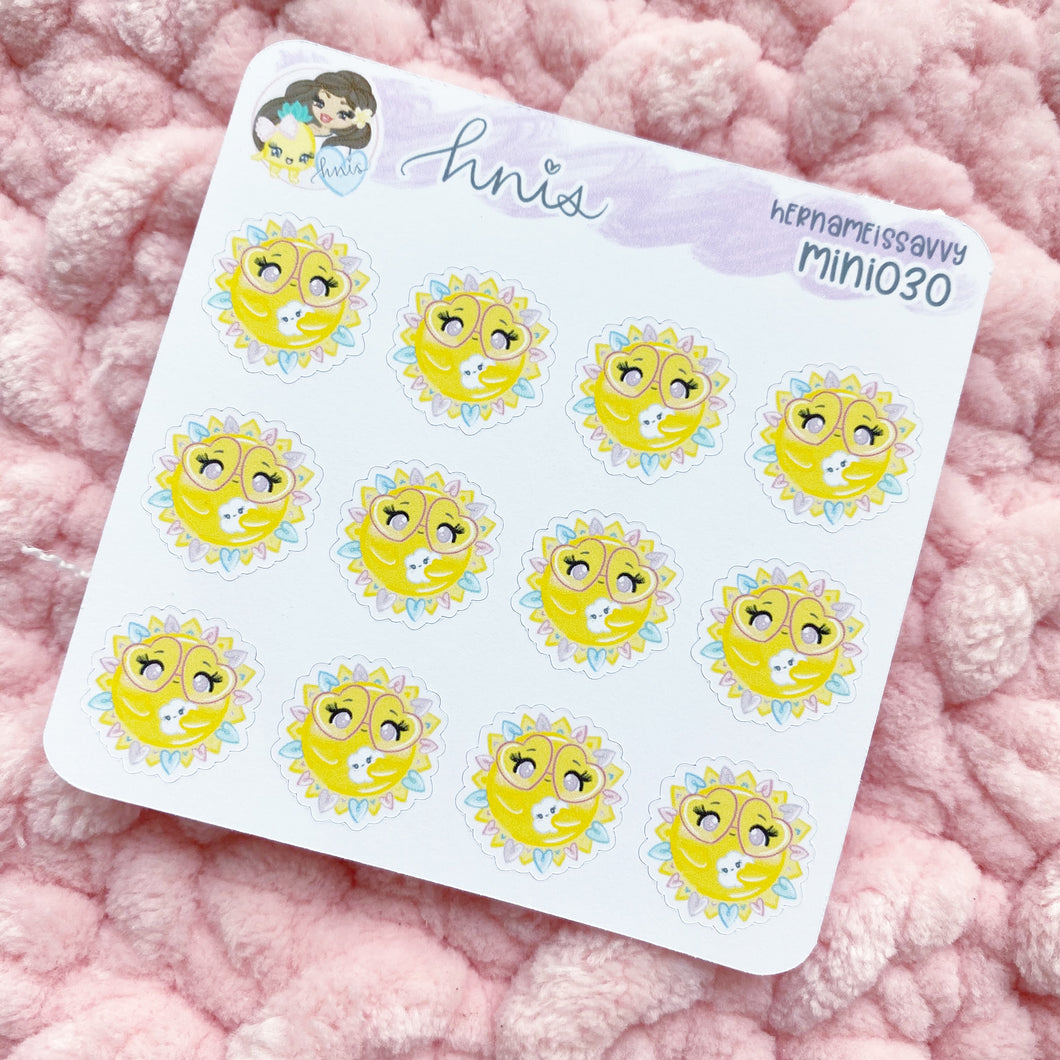 MINI030 - Goldie Sunshine Sticker Sheet