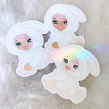 Load image into Gallery viewer, Chubbie Bunnie Chibi

