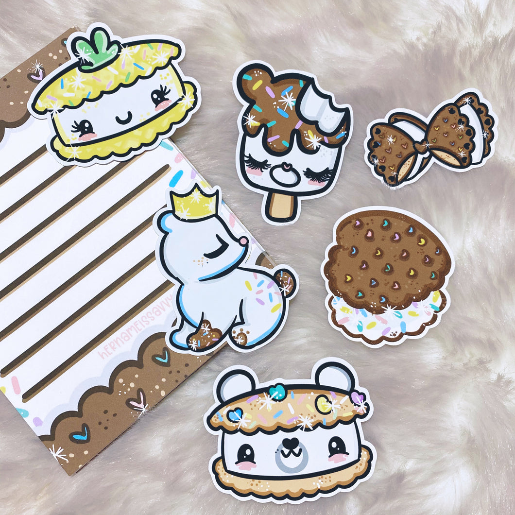 Cookies + Icecream Sticker Bundle - B004