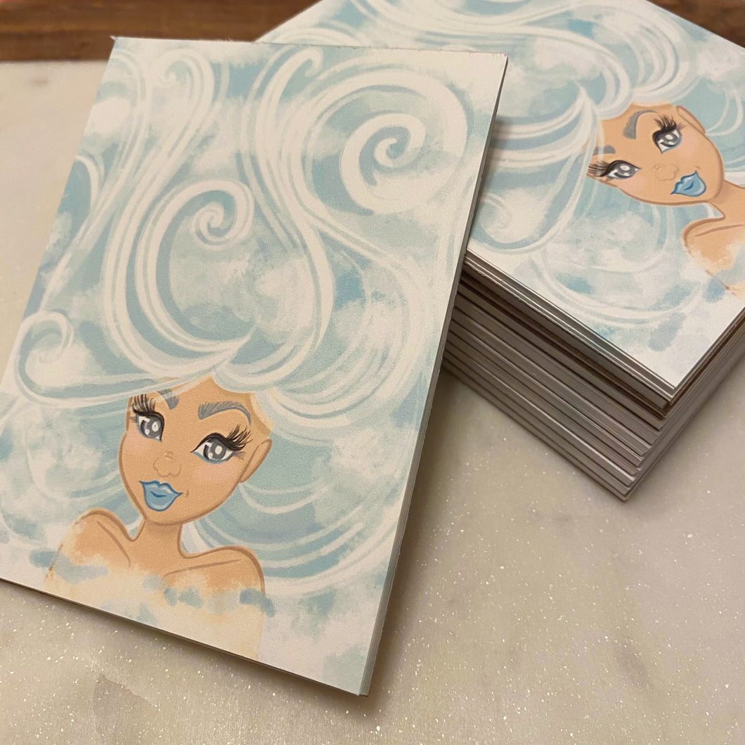 Hair In The Clouds Memo Pad - 20 Sheets