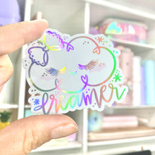 Load image into Gallery viewer, Holographic Dreamer Cloud Waterproof Sticker
