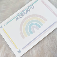 Load image into Gallery viewer, Aloha Plates Memo Pad - 20 Sheets

