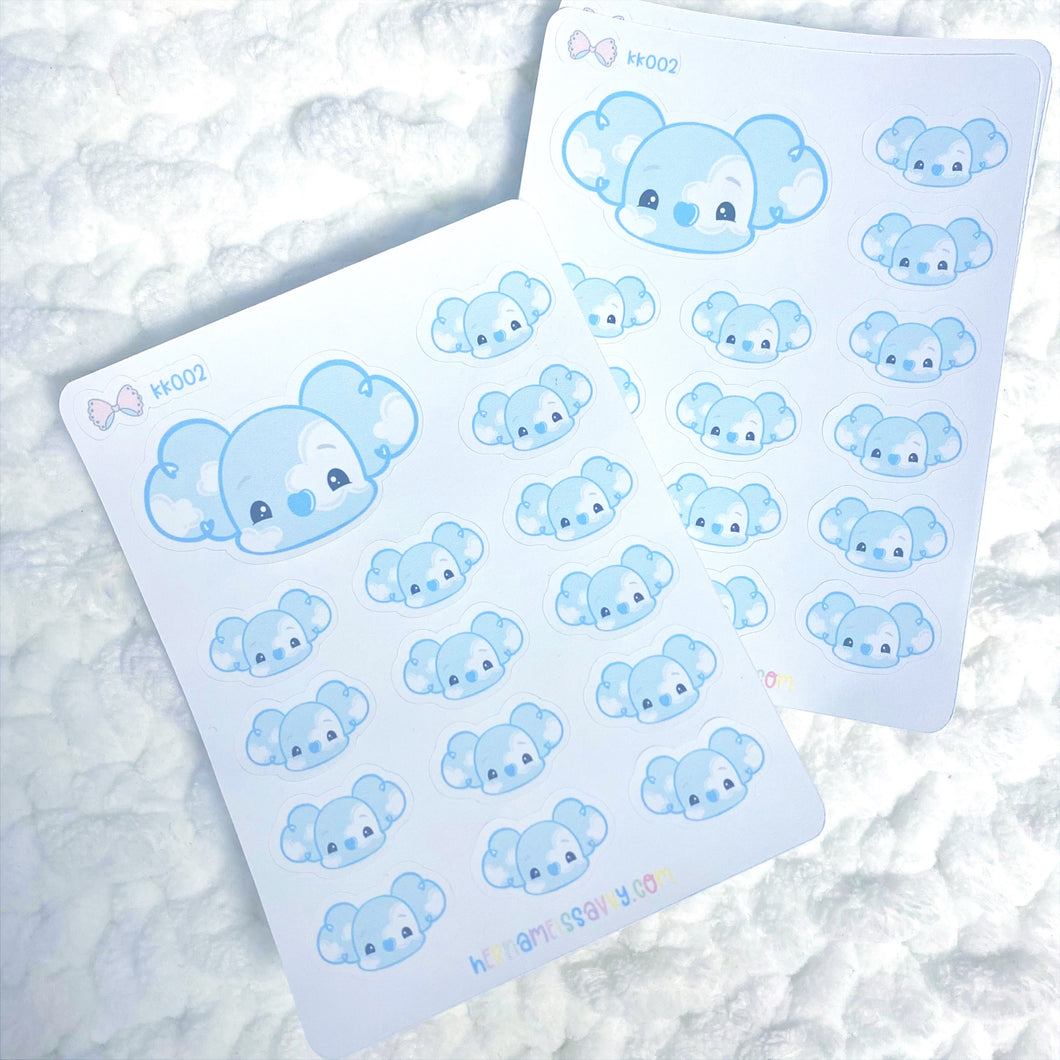 KK002 - Cloud Pattern Kohei Sticker Sheet