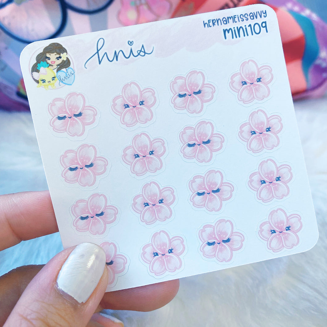 MINI109 - Lashy Sakura Sticker Sheet