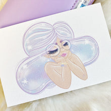 Load image into Gallery viewer, Dream Big Dollie Glittery Print
