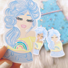 Load image into Gallery viewer, Rainbows After Rain Dollie Sticker
